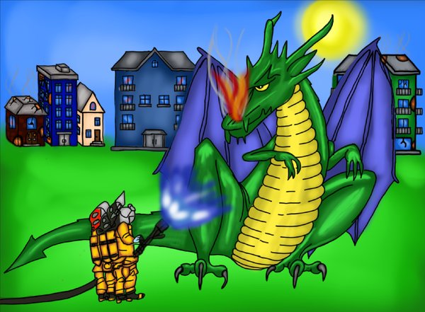 The VFD Solutions fire dragon